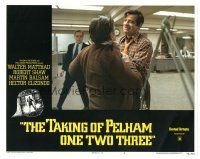 4d885 TAKING OF PELHAM ONE TWO THREE LC #2 '74 Walter Matthau in classic subway hijacking!