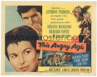 4d154 THIS ANGRY AGE TC '58 Anthony Perkins & Silvana Mangano, directed by Rene Clement!