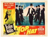 4d925 TOP HAT LC #2 R53 dapper Fred Astaire wearing tuxedo in Irving Berlin musical number!
