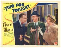 4d939 TWO FOR TONIGHT LC '35 Lynne Overman & Mary Boland show fancy neckties to Bing Crosby!