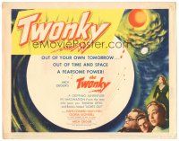 4d169 TWONKY TC '53 Arch Oboler directed, Hans Conried, wacky possessed TV sci-fi!