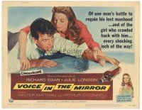 4d173 VOICE IN THE MIRROR TC '58 alcoholic Richard Egan & his long-suffering supportive wife!