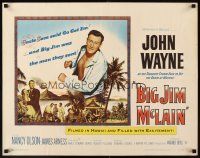 4f235 BIG JIM McLAIN 1/2sh '52 Uncle Sam said Go Get 'Em & BIG John Wayne was the man they sent!