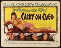4f264 CARRY ON CLEO 1/2sh '65 English comedy on the Nile, sexy full-length Amanda Barrie!
