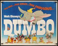 4f313 DUMBO 1/2sh R72 colorful art from Walt Disney circus elephant classic!