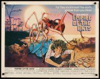 4f321 EMPIRE OF THE ANTS 1/2sh '77 H.G. Wells, great Drew Struzan art of monster attacking!