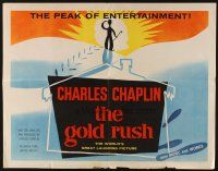 4f363 GOLD RUSH int'l 1/2sh R59 wonderful art of Charlie Chaplin walking into the sunset!