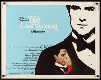 4f439 LAST TYCOON 1/2sh '76 Robert De Niro, Jeanne Moreau, directed by Elia Kazan!