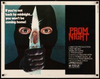 4f559 PROM NIGHT 1/2sh '80 Jamie Lee Curtis won't be coming home if she's not back by midnight!
