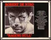 4f569 RAGING BULL 1/2sh '80 Martin Scorsese, classic close up boxing image of Robert De Niro!