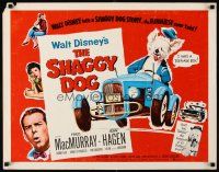 4f611 SHAGGY DOG 1/2sh '59 Disney, Fred MacMurray in the funniest sheep dog story ever told!