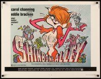 4f613 SHINBONE ALLEY 1/2sh '71 great cartoon art of sexy feline version of Carol Channing!
