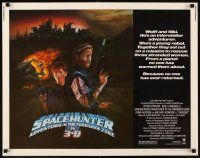 4f635 SPACEHUNTER ADVENTURES IN THE FORBIDDEN ZONE 1/2sh '83 art of Molly Ringwald, Peter Strauss!