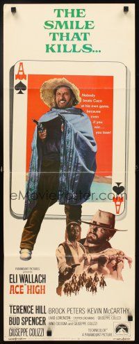 4g149 ACE HIGH insert '69 Eli Wallach, Terence Hill, spaghetti western!