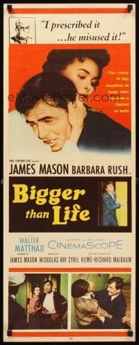 4g193 BIGGER THAN LIFE insert '56 Nicholas Ray, Mason is prescribed cortizone & becomes addicted!