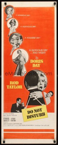 4g283 DO NOT DISTURB insert '65 Doris Day, Rod Taylor, Hermione Baddeley, a glorious day & night!