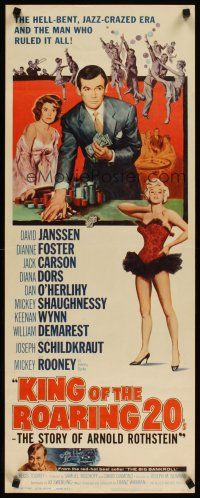 4g418 KING OF THE ROARING 20'S insert '61 gambling & sexy Diana Dors in the hell-bent jazz era!