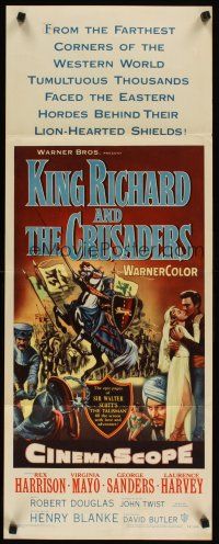 4g420 KING RICHARD & THE CRUSADERS insert '54 Rex Harrison, Virginia Mayo, George Sanders