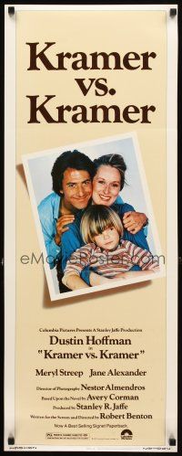4g425 KRAMER VS. KRAMER insert '79 Dustin Hoffman, Meryl Streep, child custody & divorce!