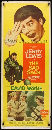 4g585 SAD SACK insert '58 wacky cross-eyed Jerry Lewis in the Foreign Legion!