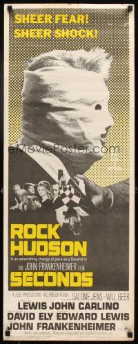 4g594 SECONDS insert '66 Rock Hudson, John Frankenheimer, sheer fear, sheer shock!
