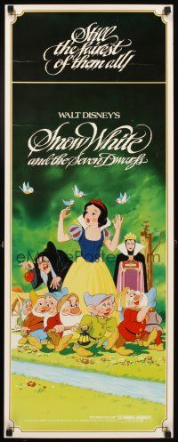 4g618 SNOW WHITE & THE SEVEN DWARFS insert R83 Walt Disney animated cartoon fantasy classic!