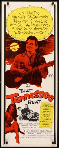 4g680 THAT TENNESSEE BEAT insert '66 Merle Travis is the Nashville Kid, country music!