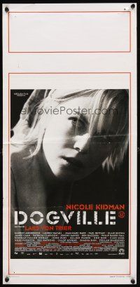 4g069 DOGVILLE Italian locandina '03 Lars von Trier, great image of pretty Nicole Kidman!