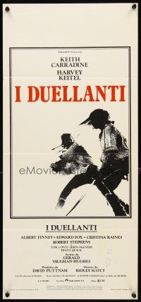 4g070 DUELLISTS Italian locandina '77 Ridley Scott, Keith Carradine, Harvey Keitel, fencing image!
