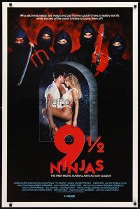 4k011 9 1/2 NINJAS 1sh '90 Michael Phenicie, the first erotic martial arts action comedy!