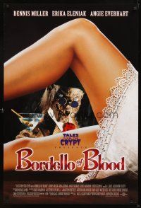 4k087 BORDELLO OF BLOOD DS 1sh '96 Tales From the Crypt, image of Crypt-Keeper w/sexy legs!