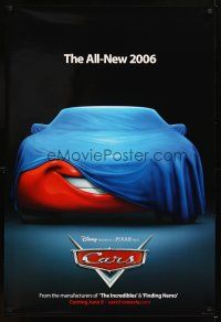 4k109 CARS advance DS 1sh '06 Walt Disney animated automobile racing, the all-new 2006!