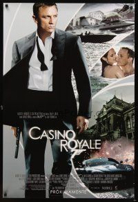 4k111 CASINO ROYALE Spanish/U.S. advance DS 1sh '06 Daniel Craig as James Bond, sexy Eva Green!