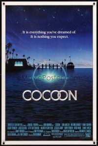 4k125 COCOON 1sh '85 Ron Howard classic, Don Ameche, Wilford Brimley, Tawnee Welch