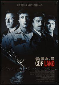 4k128 COP LAND int'l DS 1sh '97 Sylvester Stallone, Robert De Niro, Ray Liotta, Harvey Keitel