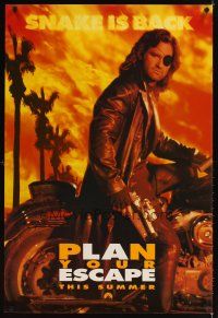 4k196 ESCAPE FROM L.A. teaser 1sh '96 John Carpenter, Kurt Russell returns as Snake Plissken!