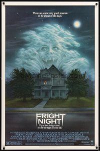 4k226 FRIGHT NIGHT 1sh '85 if you love being scared it'll be the night of your life!