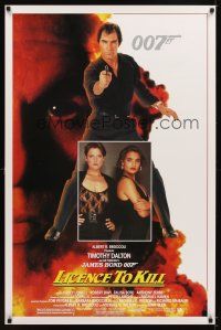 4k353 LICENCE TO KILL 1sh '89 Timothy Dalton as Bond, Carey Lowell, Talisa Soto!