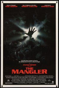 4k400 MANGLER 1sh '95 Stephen King, Tobe Hooper, wild image of killer machine!