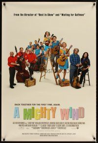 4k422 MIGHTY WIND int'l 1sh '03 Christopher Guest, Eugene Levy, Harry Shearer, folk music comedy!