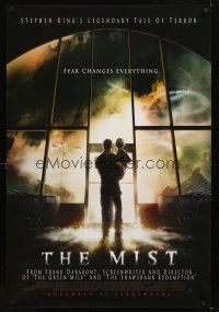 4k428 MIST advance DS 1sh '07 Thomas Jane, Marcia Gay Harden, image of people hiding in store!
