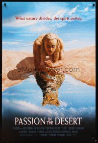 4k476 PASSION IN THE DESERT DS 1sh '97 Ben Daniels, Michel Piccoli, cool image!
