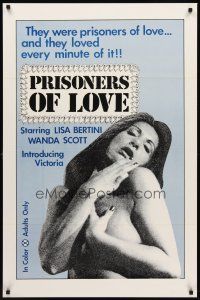 4k503 PRISONERS OF LOVE 1sh '70s and they loved every minute of it, introducing Victoria!
