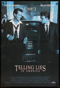 4k620 TELLING LIES IN AMERICA 1sh '97 Kevin Bacon, Brad Renfro, Calista Flockhart!