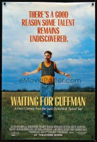 4k669 WAITING FOR GUFFMAN advance 1sh '96 wacky image of director & star Christopher Guest!