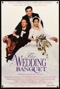 4k676 WEDDING BANQUET 1sh '93 Ang Lee, Ah-Leh Gua, Sihung Lung, Mitchell Lichtenstein!