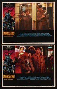 4h991 STREETS OF FIRE 2 LCs '84 Walter Hill shows what it is like to be young tonight!