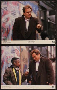4h676 SUPER 8 color 11x14 stills '91 slumlord Joe Pesci sentenced to six months in his own building