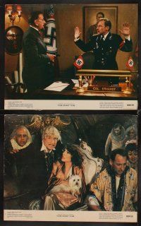4h873 TO BE OR NOT TO BE 7 color 11x14 stills '83 great wacky images of Mel Brooks, Anne Bancroft!