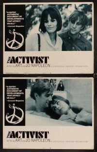 4h036 ACTIVIST 8 LCs '70 counter-culture documentary rated X for explicit love scenes!